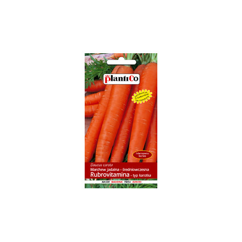 Marchew jadalna Rubrovitamina 5g PlantiCo