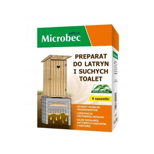 BROS - MICROBEC PREPARAT DO LATRYN SASZETKI 4X30g