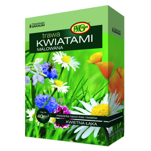 GR - MIESZANKA TRAW KWIATAMI MALOWANA