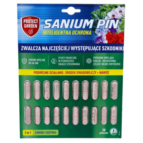 SANIUM PIN PAŁECZKI OWADOBÓJCZE a'20szt