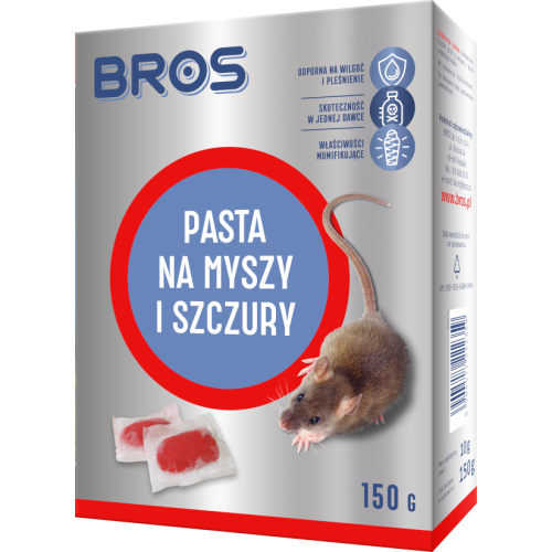 BROS - Pasta na myszy i szczury 150 g