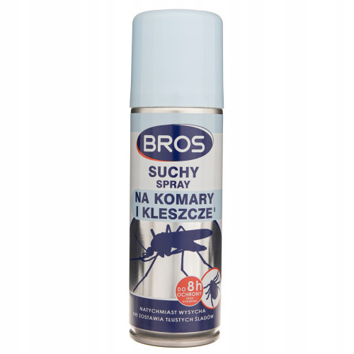 BROS - Suchy Spray na komary i kleszcze 90 ml