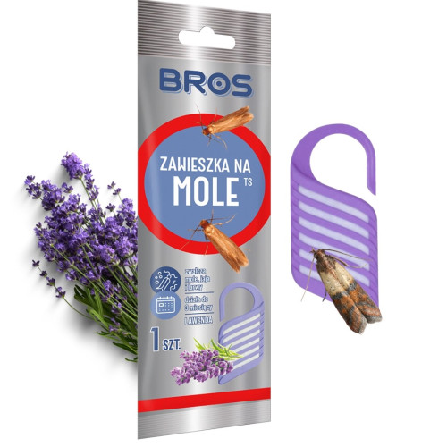 BROS - Zawieszka na mole lawendowa 1 szt.