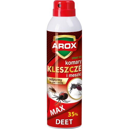 AROX - SPRAY NA KOMARY, KLESZCZE I MESZKI