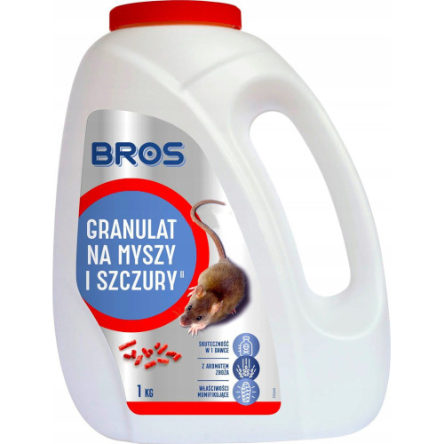 BROS - GRANULAT NA MYSZY I SZCZURY 1kg
