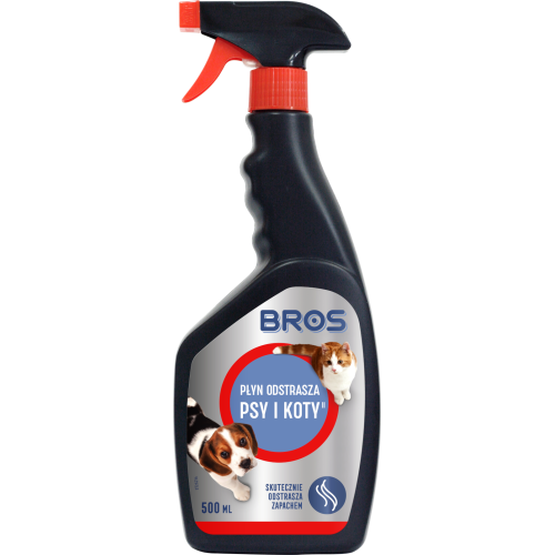 BROS - Płyn odstrasza psy i koty 500 ml