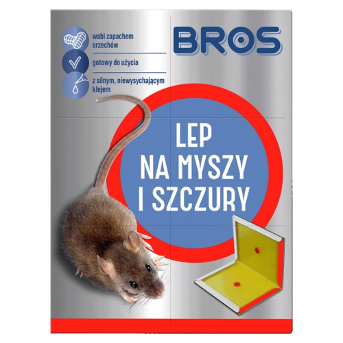 BROS - PUŁAPKA LEPOWA NA MYSZY I SZCZURY