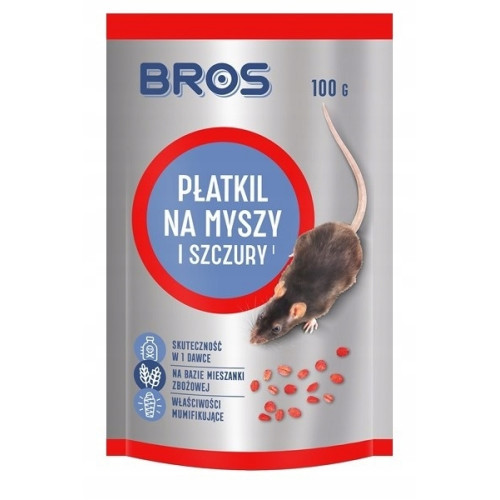 BROS - PŁATKI NA MYSZY I SZCZURY 100g