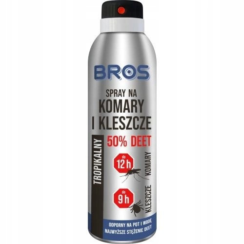 BROS - Spray na komary i kleszcze 50% DEET