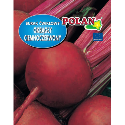 BURAK CIEMNOCZERWONY OKRĄGŁY