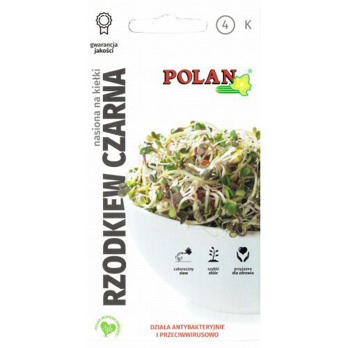 NASIONA NA KIEŁKI - RZODKIEW CZARNA