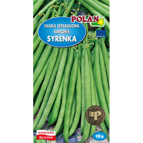 FASOLA SYRENKA SZPARAGOWA KARŁOWA